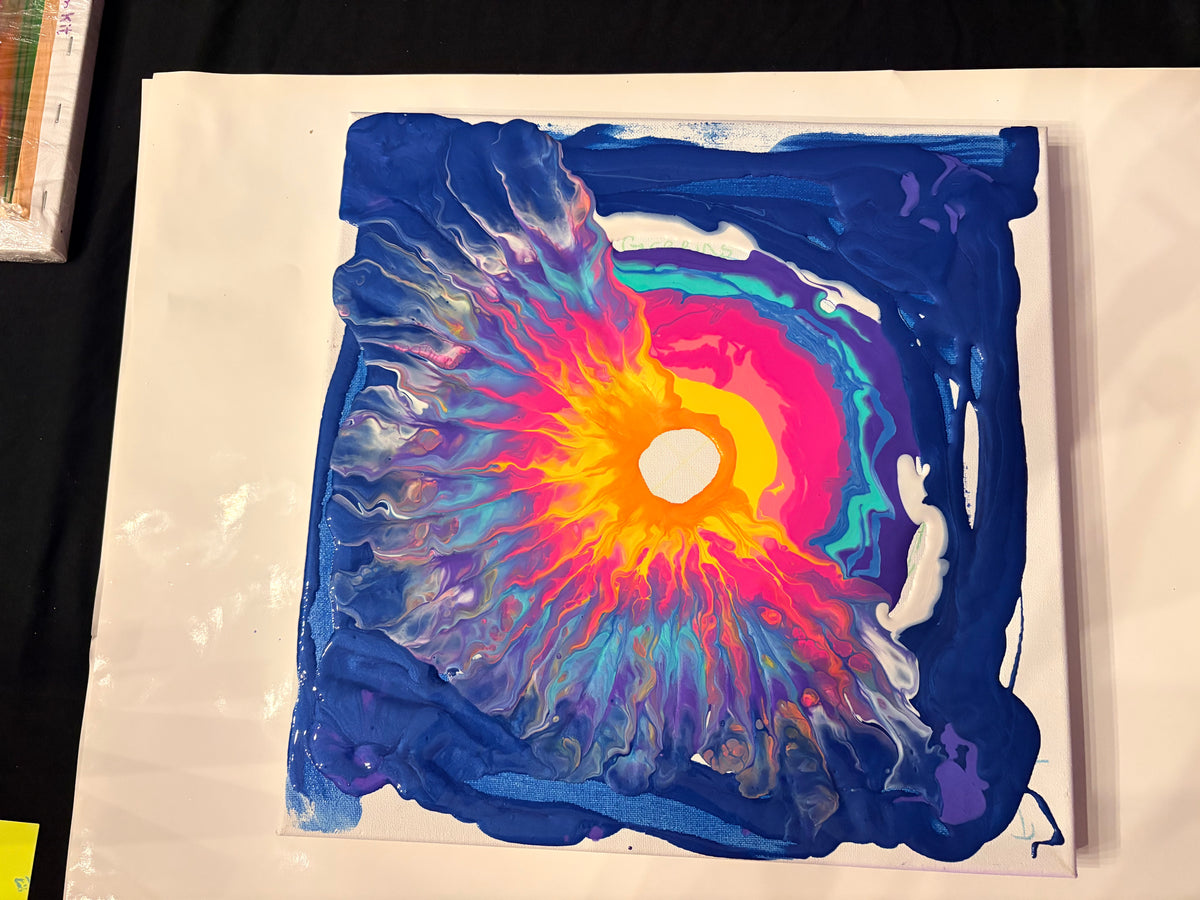 The Queen's Bloom Experience: In-Person Acrylic Dutch Pour Masterclass